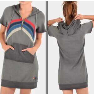 AVIATOR NATION Nova Pullover Dress Chevron Stripe Size XS/S